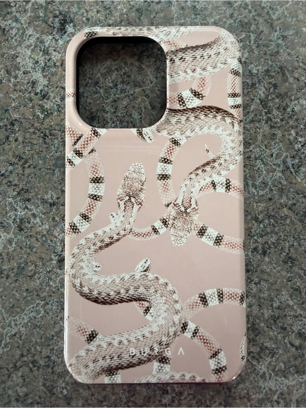 BURGA iPhone 13 Pro case.